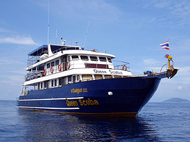 MV Deep Andaman Queen Similan Island Liveaboard Boat